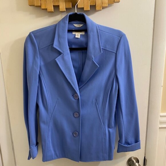 Talbots Jackets & Blazers - Talbots Periwinkle Blue Blazer Jacket Size 10 Petite
